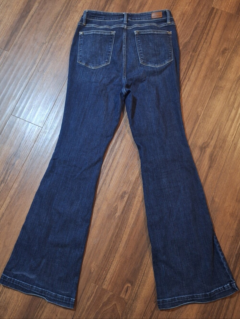Judy Blue Flare High-Rise 11/30 Jeans Dark Wash Stretch Womens Stretchy See Pics